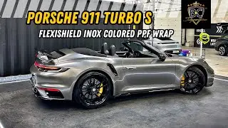 Turbo S Cabrio  Flexishield Inox carwrap