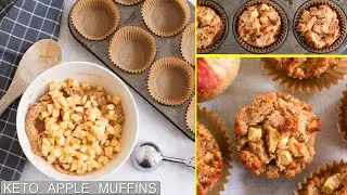 AMAZING Keto Apple Muffin Recipe! Watch How Easy It Is To Make