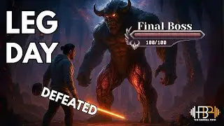 Leg Day Final Boss!! Full leg muscle growth Guide
