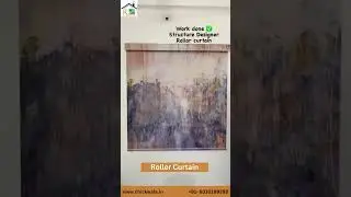 Roller Window Curtains | Roller Blinds Installation | RK Handloom Store