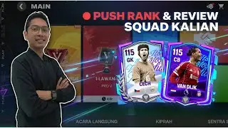 🔴 PUSH RANK & REVIEW SQUAD KALIAN🚀#fcmobile #fyp #fifamobile #live