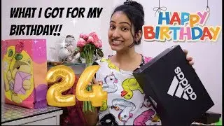 WHAT I GOT FOR MY 24TH BIRTHDAY!!
