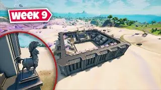 Fortnite: Emote At Stone Statues