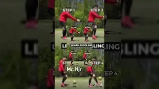 how to learn juggling step by step #football