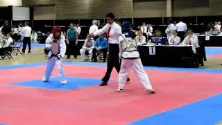 Taekwondo Drop Kick