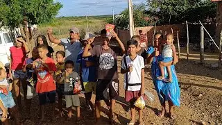 Mostrando a ação de natal do @Carlosdocertao 