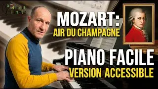 Air du Champagne, Don Juan, Opera, Piano Facile