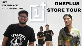 One plus store tour || First experience at Coimbatore with Shruthi Hassan