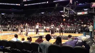 Brooklyn Nets Open Practice at Barclay's Shooting Contest