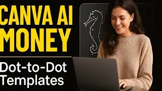 Make Money with Canva AI: Create & Sell Dot‑to‑Dot Printables (Step‑by‑Step)