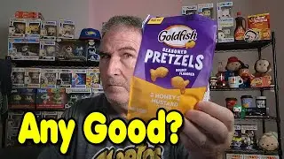 NEW Goldfish Honey Mustard Seasoned Pretzels Review