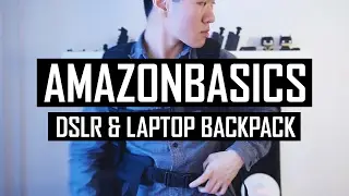 AmazonBasics DSLR & Laptop Backpack Review Video