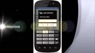 DPsoftware Auto Loan Calculator PRO running on Android (BlackBerry, Symbian, Bada, Windows Mobile)