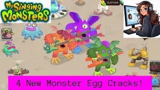 4 New Monster Egg Cracks!! MSM Stream