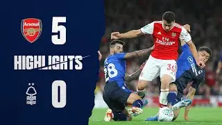 Highlights: Arsenal 5-0 Forest (24.09.19.)