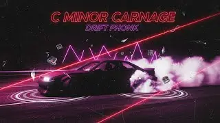 C Minor Carnage ⚡ Drift Phonk x Funk Rave | Aggressive 145 BPM Brazilian Funk Phonk | Dark Trap Bass