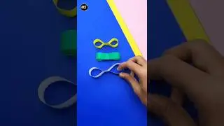 infinite flying paper plane 😱 #shorts #papercrafts #papertoy #infinity #craft