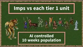 Imps - another challenger for worst first unit in Heroes 3 ??