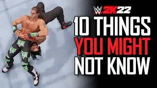 WWE 2K22: 10 Things You Might Not Know #11 (OMG RKO, Pin Trades, Bonus Stars,Freaky Breakout & More)
