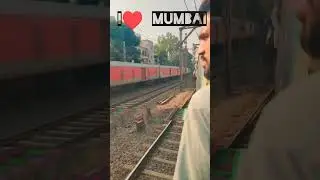 I💕 Mumbai #bome #pardeshi #train #travel