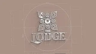 THE LODGE BOUTIQUE HOTEL LOGO REVEAL ANIMATION
