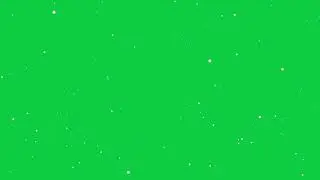 Green Screen | Very nice slow moving Particles floating in Space