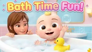 Bath Time Magic Bubble Song 🫧🛁 | Fun Baby Bath Routine | Nursery Rhymes for Kids