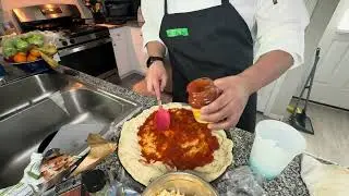 make a pizza with the chef gabe