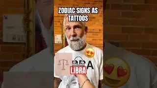 Zodiac signs as tattoos ♈️✨ #zodiacsigns #tattoo #tattoos #tattooartist #tattooideas