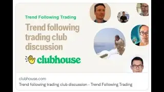 Jerry Parker's Clubhouse - Trend Following Trading Discussion - 1st April 2022
