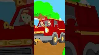 Fire Truck Song🚒  #happybabysongs