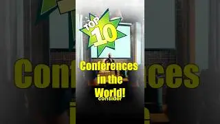 Top 10 Biotech Conferences in the World! #conference #biotechnology