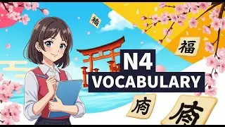 Master JLPT N4 Vocabulary Fast | 100+ Words with Examples & Audio