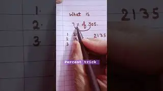 percent trick Q short video 57