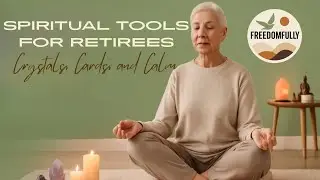 Spiritual Tools for Retirement | Crystals, Cards & Calm for Meaningful Aging #retirementjourney