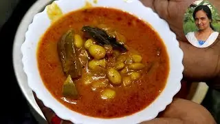பார்த்தவுடன் சாப்பிட தூண்டும் பச்சை மொச்சை குழம்பு | How To Make Pachai Mochai Payaru Kulambu