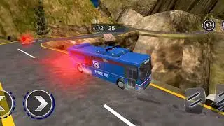 Offroad US Police Bus 2021 - Criminal Transport Game