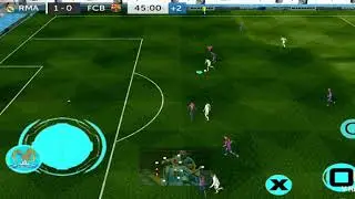ريال مدريد و برشلونة اسم اللعبة fts 18 مود الدوري الاردني