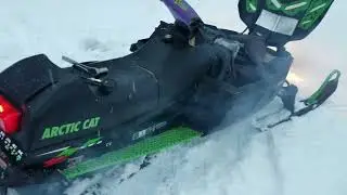 2000 Arctic Cat ZL 500 Snowmobile Run up and Look over
