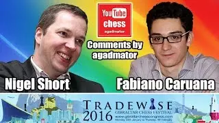 Nigel Short vs Fabiano Caruana | Tradewise Gibraltar Chess 2017 | Round 5