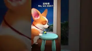 😨😨moco dog Funny moments #moco dog#shorts