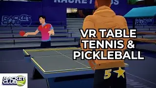 NEW VR Table Tennis Doubles - Racket Club Update on Meta Quest 3