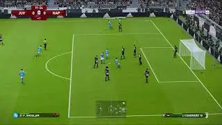 PES 2020 Gameplay | Juventus vs Napoli | Modded Game Play File | Realistic Gameplay