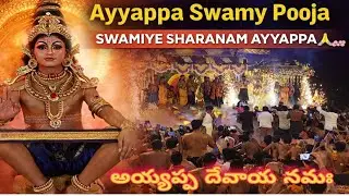 AYYAPPA DEVAYA NAMAH 🙏| AYYAPPA SWAMY KALASHA PUJA | PADI PUJA | @ POTHAVARAM
