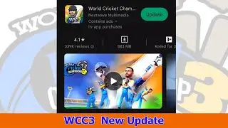 Wcc3 new update || New pitch Report & Studio Cutscene || Bug fix