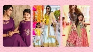 Mother Daughter Matching Outfits | Combo Dresses | Dress Designs 2023 #motherdaughtersamedress