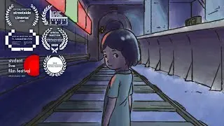 Tsim Sha Tsui Station (尖沙咀站): 2D hand-drawn animation