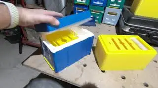 3d printed mini mating nuc honey supper more space