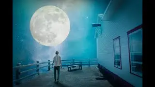 moon Glowing Effect Fantasy Photo composting| Photoshop Tutorial