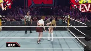 Def Jam 2K25 - Penny vs Deja - Liv Morgan Attacks